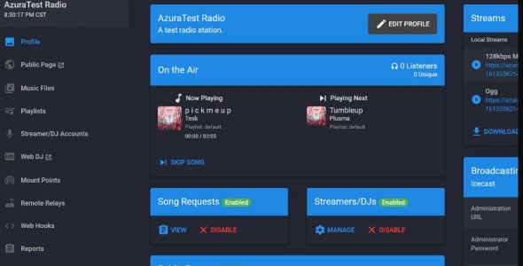 Self-hosted Web Radio Station In A Box