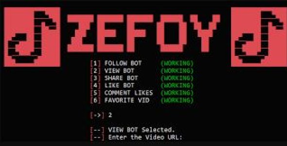 TIKTOK MASS VIEWER  UNLIMITED VIEWS, HEARTS, FOLLOWERS  ZEFOY AUTOMATOR