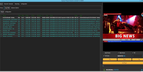 MLogosys 6.4.809.1333 + Patch Playout Software