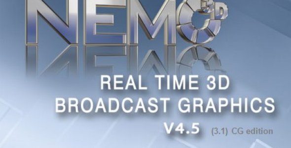 Nemo3D CG Edition 4.5 Patched (Realtime broadcast graphics solution) Download
